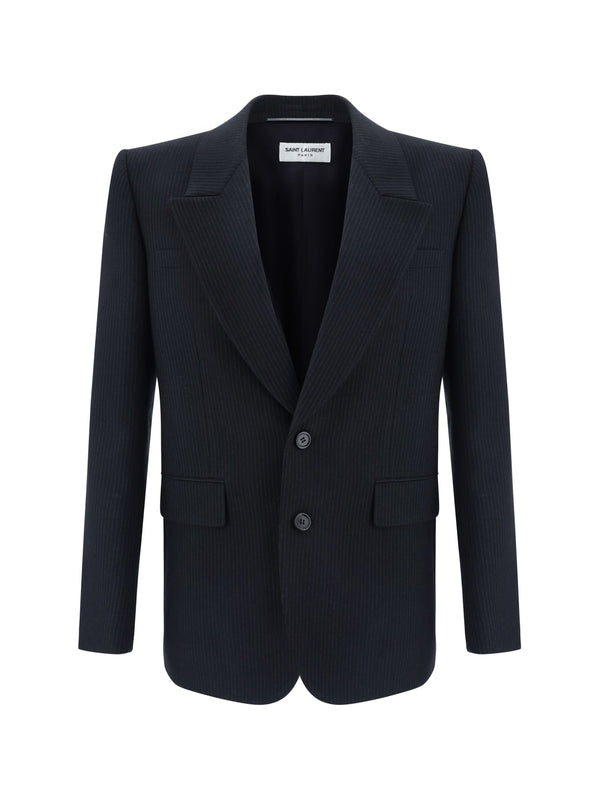 Saint Laurent Wool Blazer Jacket - Men