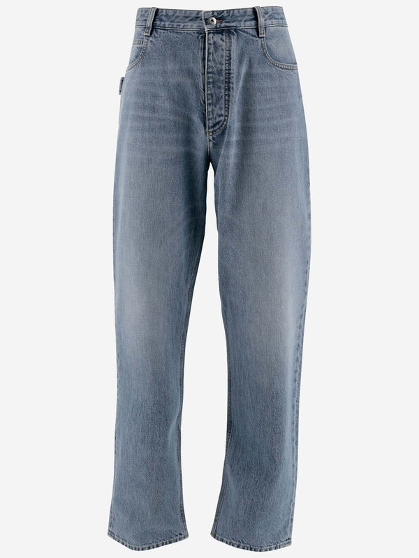 Bottega Veneta Wide Leg Denim Jeans - Men