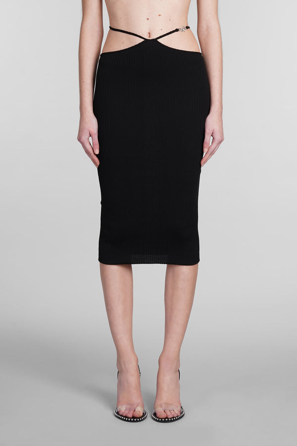 AMIRI Skirt In Black Cotton - Women