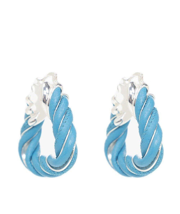 Bottega Veneta Twist Triangle Earrings - Women