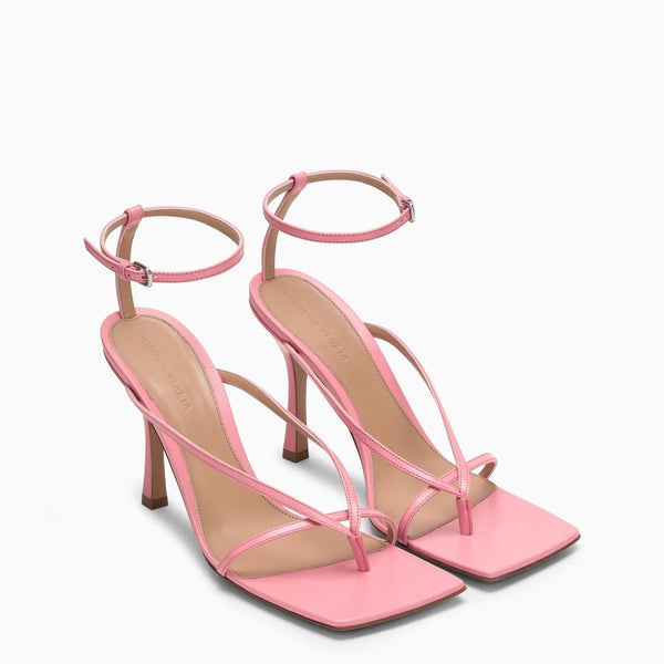Bottega Veneta Squared Toe Strappy Sandals - Women