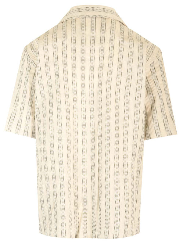 Off-White Short Sleeve Bowling Shirt - Men