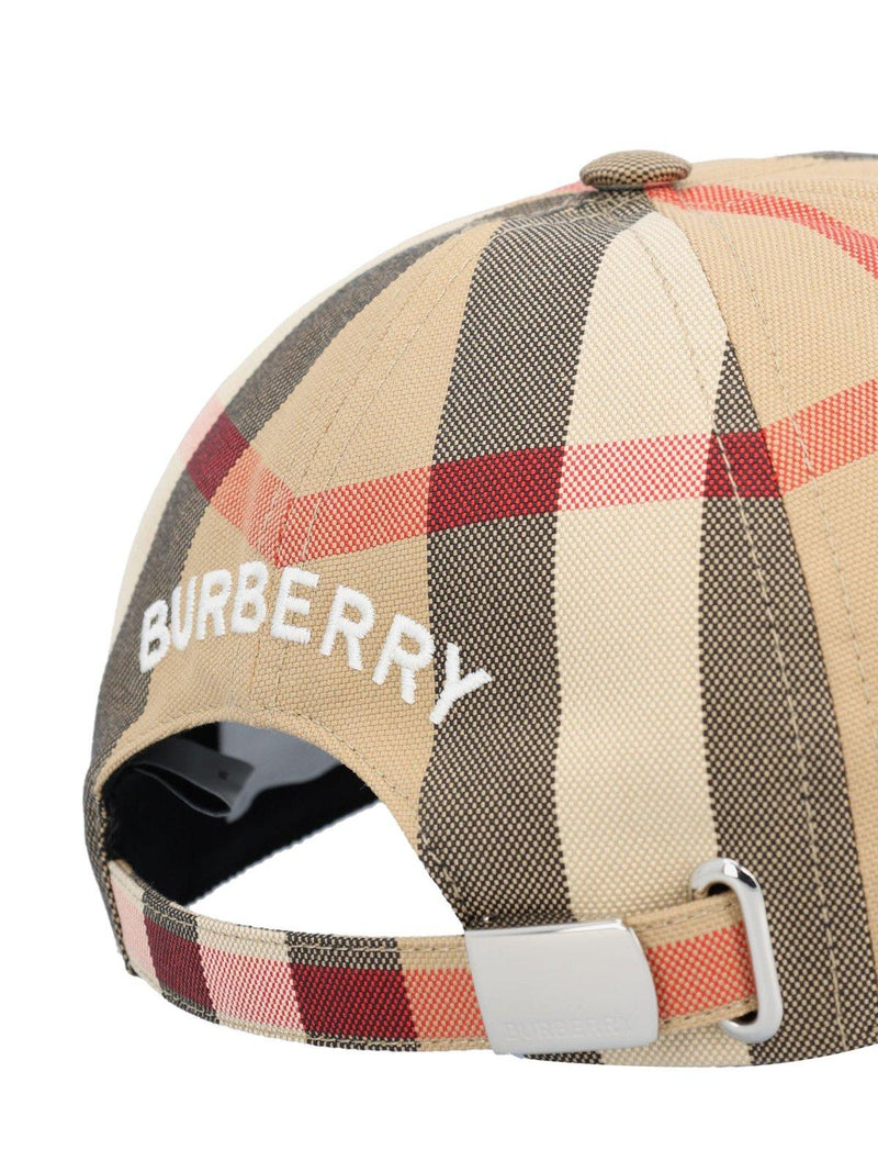 Burberry Checked Baseball Cap - Men