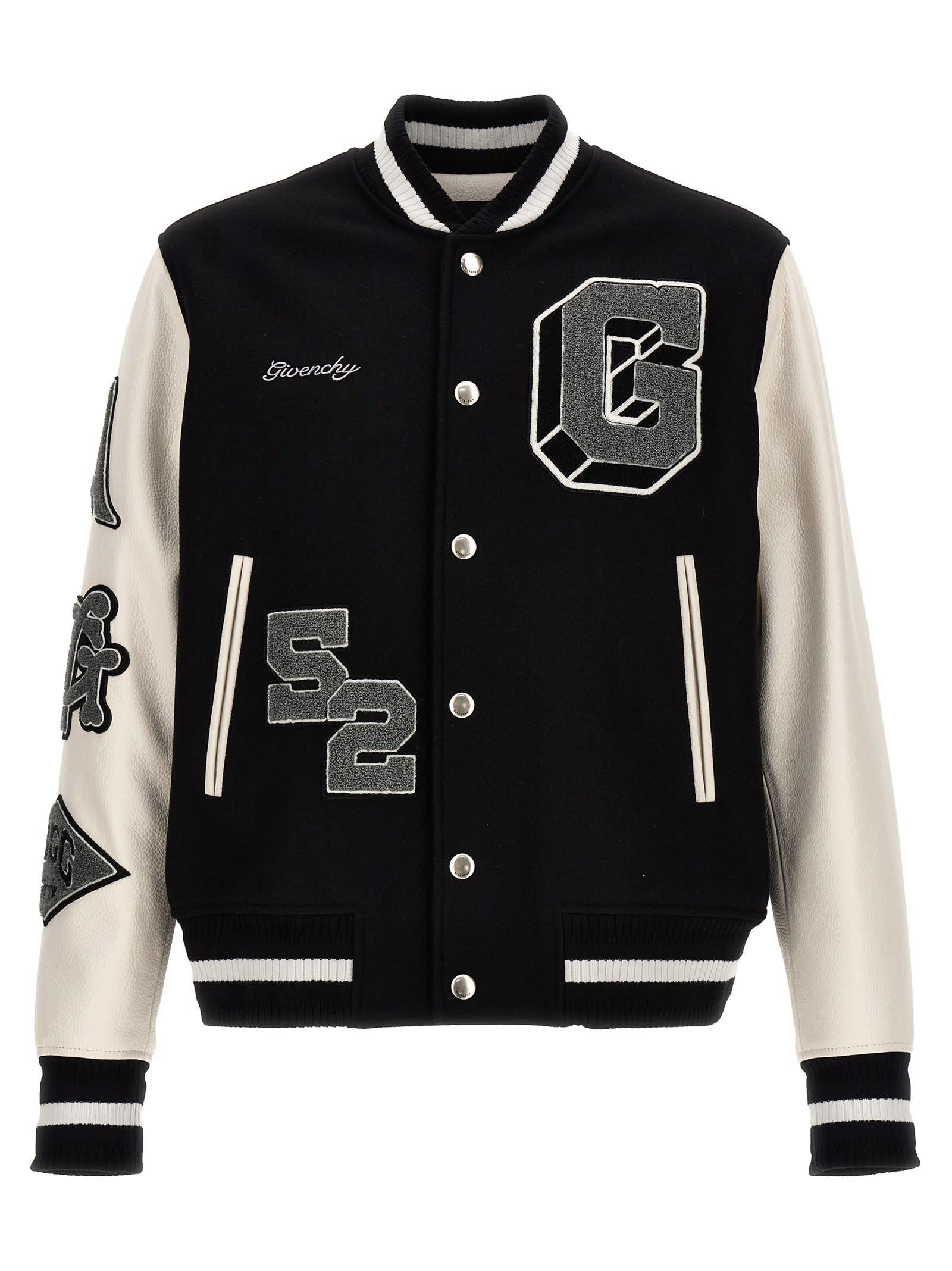 Givenchy Patches And Embroidery Bomber Jacket - Men – Piano Luigi