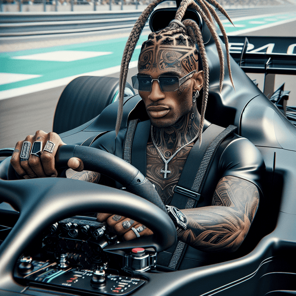 A$AP Rocky Takes the Fast Lane in Formula 1 - Piano Luigi