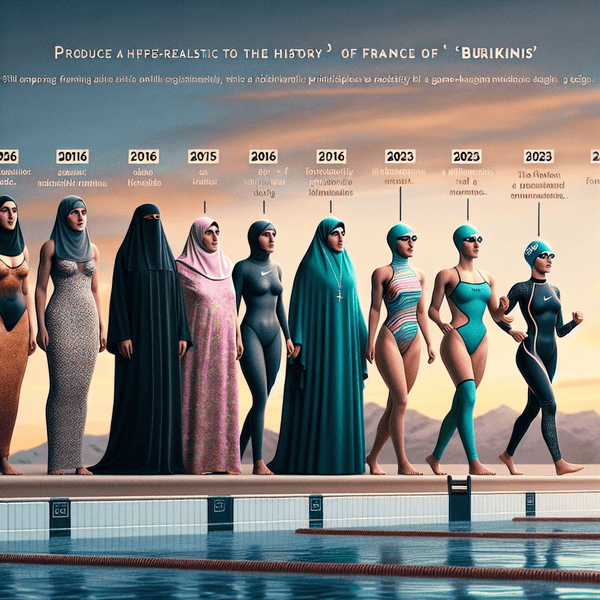 Unveiling the Enthralling Journey of Burkinis: From France’s 2016 Controversy to Miss Pakistan 2023 Erica Robin’s Revolutionary Swimwear Transformation - Piano Luigi