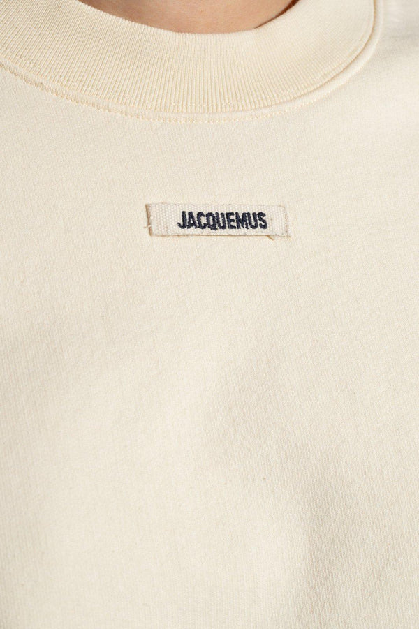 Jacquemus Logo Patch Cropped Sweatshirt - Women