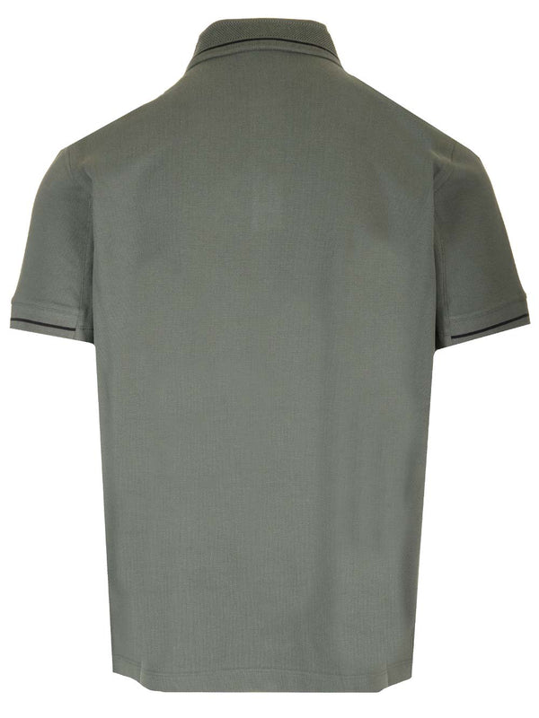Moncler Piquet Cotton Polo Shirt - Men