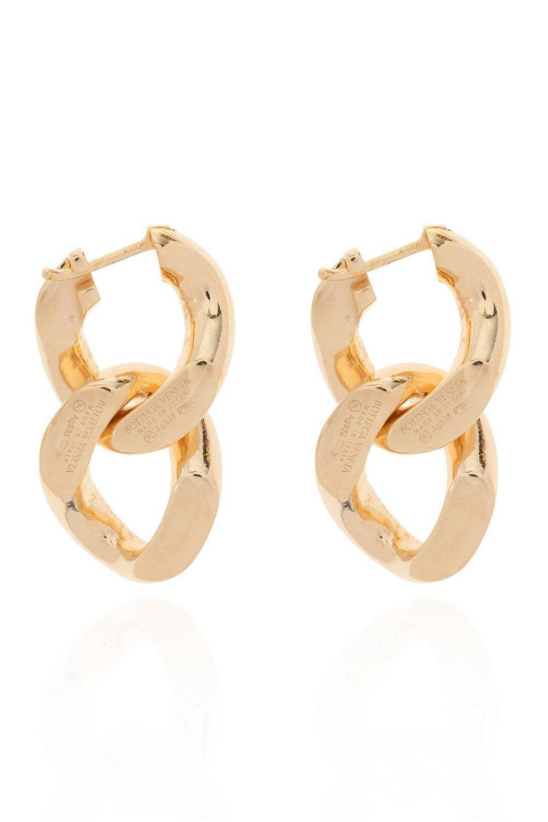 Bottega Veneta Chain-link Earrings - Women - Piano Luigi