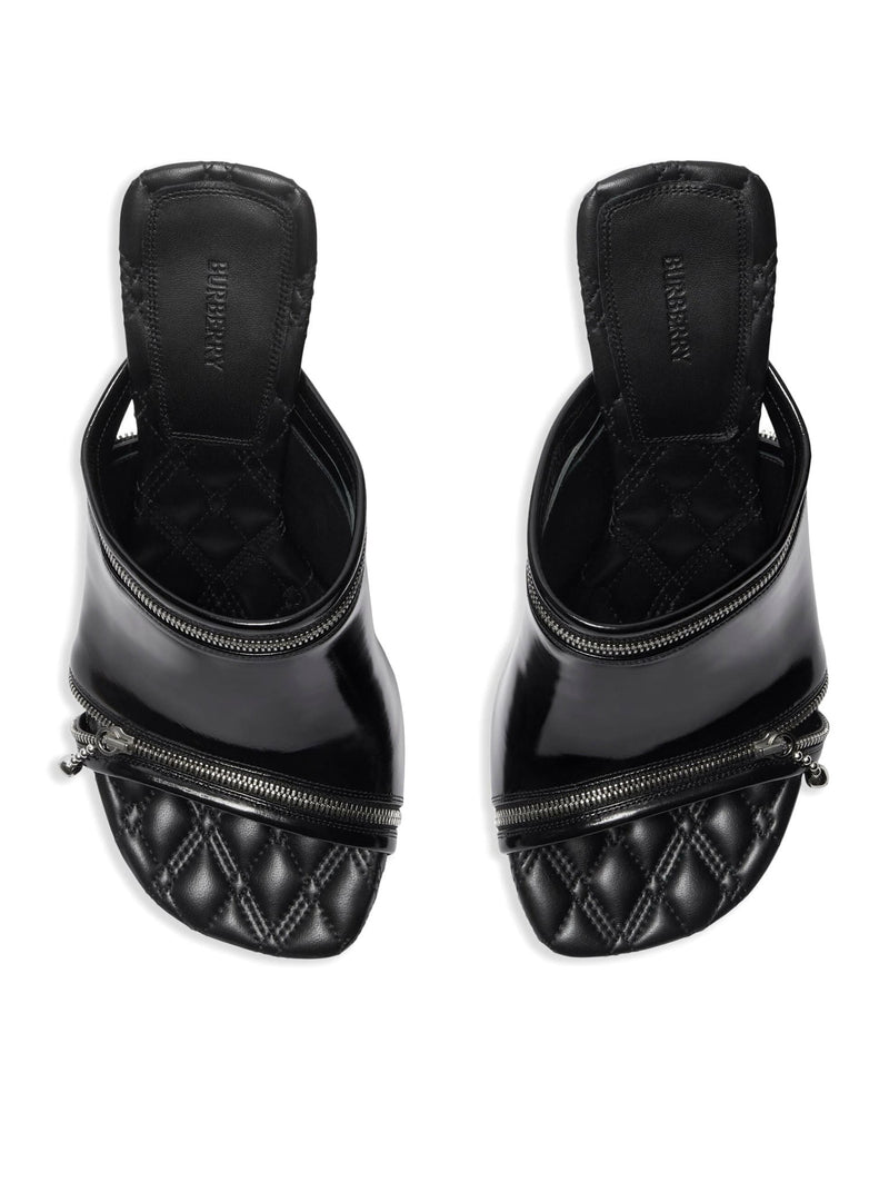 Burberry Lf Peep Sandal 85 Womens Sandals - Women