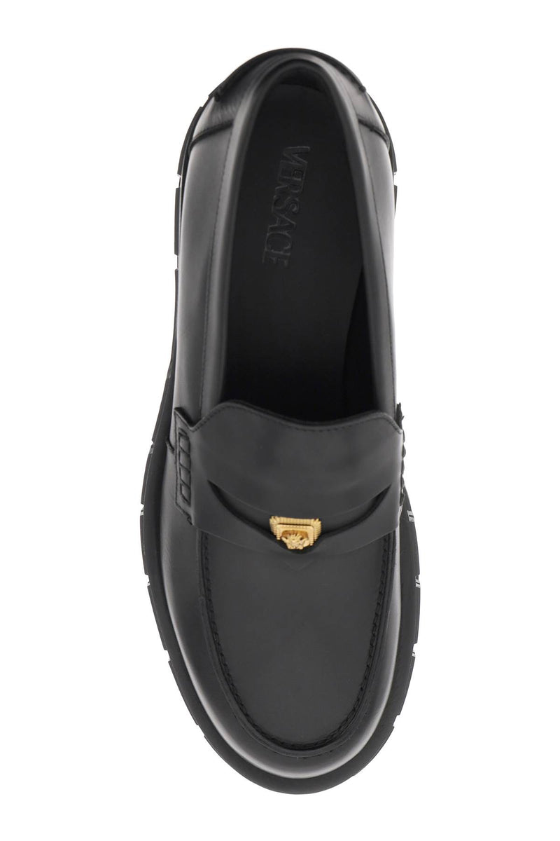 Versace Leather Loafers - Men