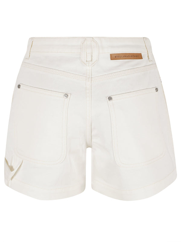 Stella McCartney Banana Denim Shorts - Women