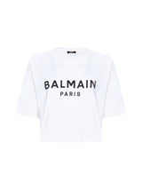 Balmain Cotton Crew-neck T-shirt - Women