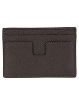 Tom Ford Logo Plaque Classic Credit Card Holder - Men