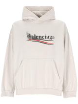 Balenciaga Logo Printed Hoodie - Women