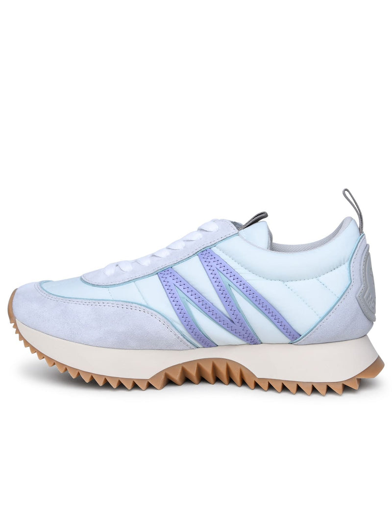 Moncler pacey Sneakers In Light Blue Polyamide - Women