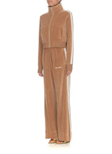 Palm Angels Camel Velvet Jacket - Women