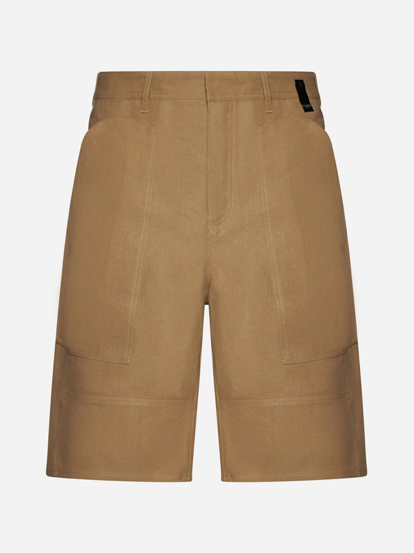 Fendi Paper Canvas Bermuda Shorts - Men