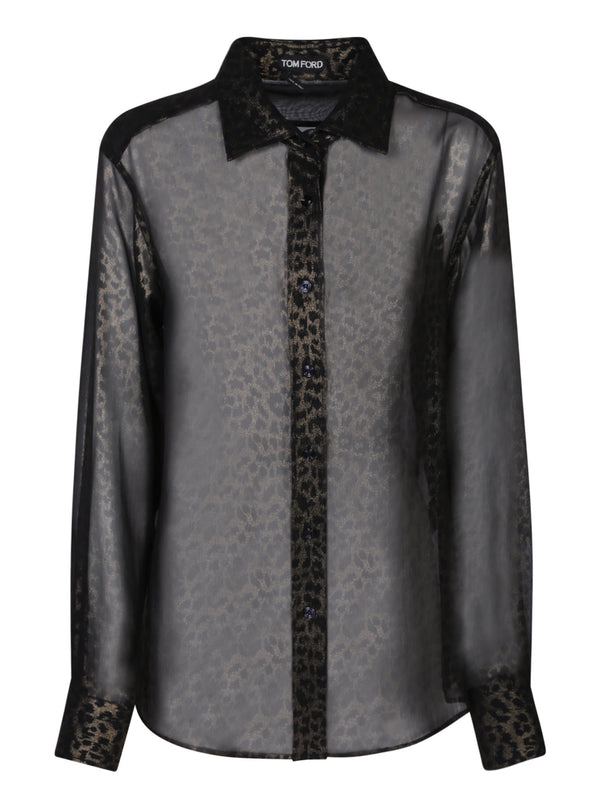 Tom Ford Leopard Motif Shirt - Women