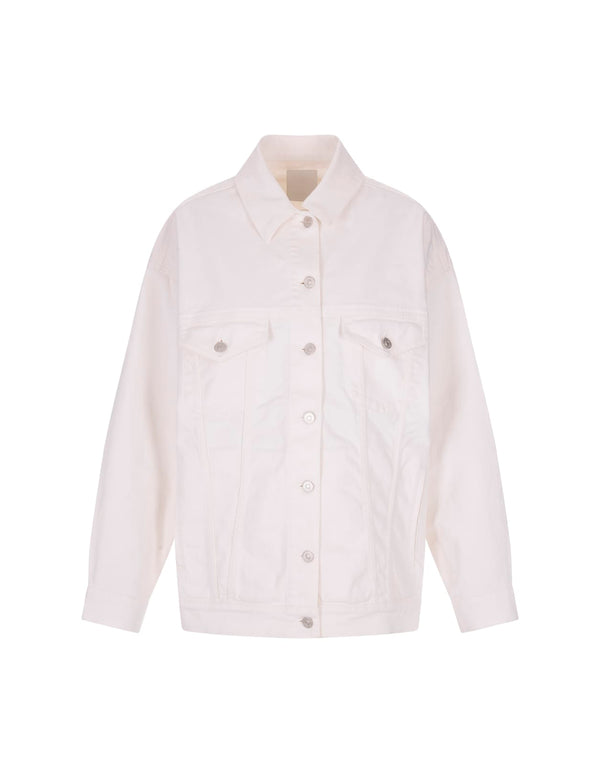 Givenchy Denim Oversize Jacket - Women