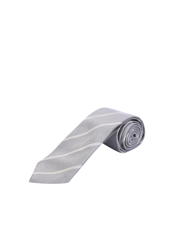 Brunello Cucinelli Striped Silk Twill Tie - Men