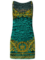 Versace medusa 95 Baroccodile Dress In Multicolor Viscose - Women