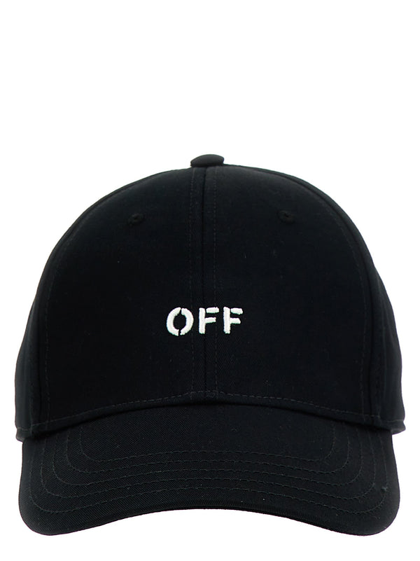 Off-White drill Off Stamp Cap - Women