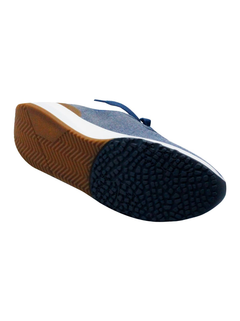 Brunello Cucinelli Slip-on Sneakers In Knitted Fabric With Melange Effect And Contrasting Color Sole - Men