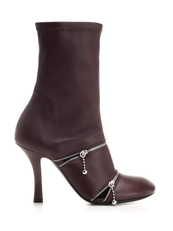 Burberry peep Ankle Boots - Women - Piano Luigi