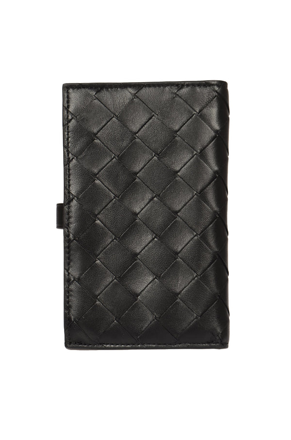 Bottega Veneta Weave Buttoned Wallet - Women