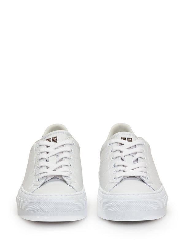 Givenchy City Sport Leather Sneakers - Women