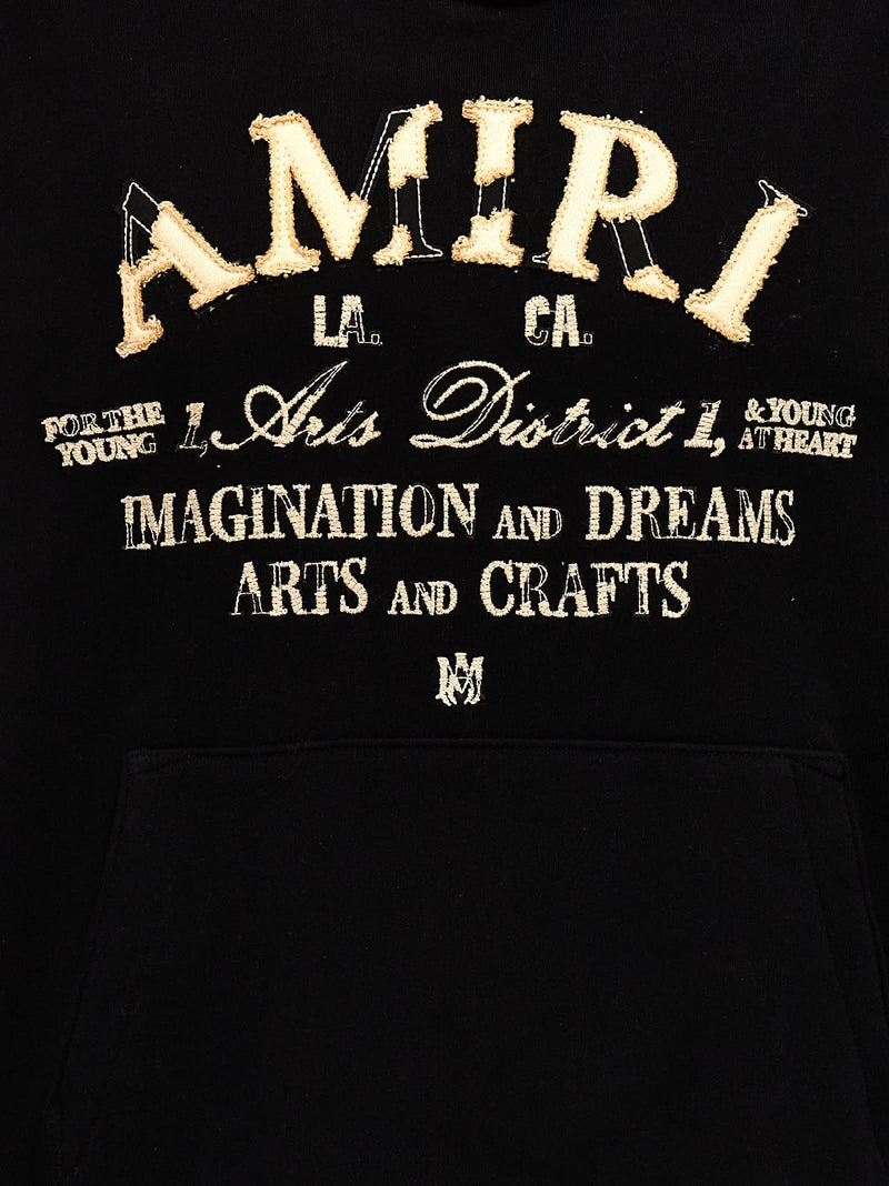 AMIRI distressed Arts District Hoodie - Men