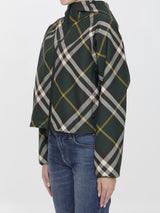 Burberry Check Cropped Lightweight Jacket - Women