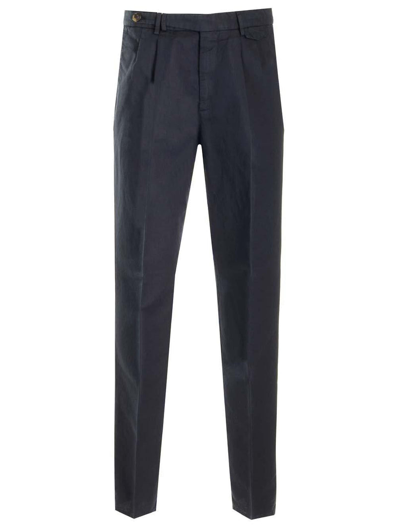 Brunello Cucinelli Pleat Tapered Leg Trousers - Men