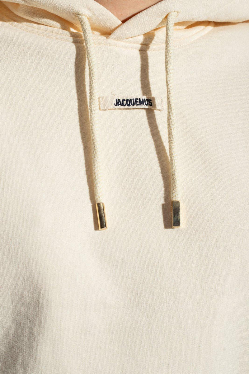 Jacquemus Logo Patch Drawstring Hoodie - Women