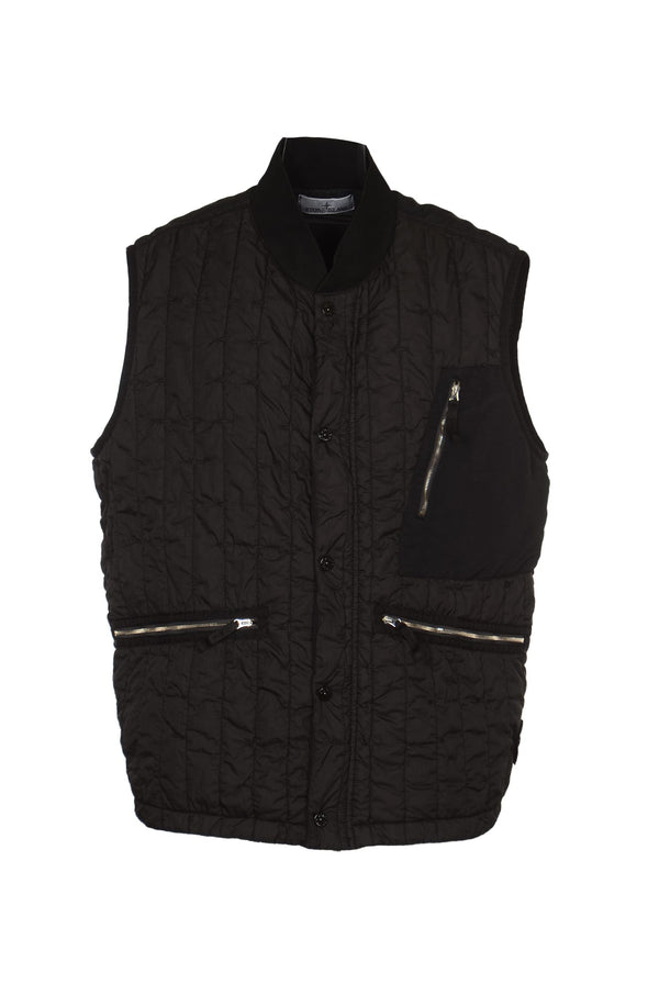 Stone Island Quilted Buttoned Vest - Men