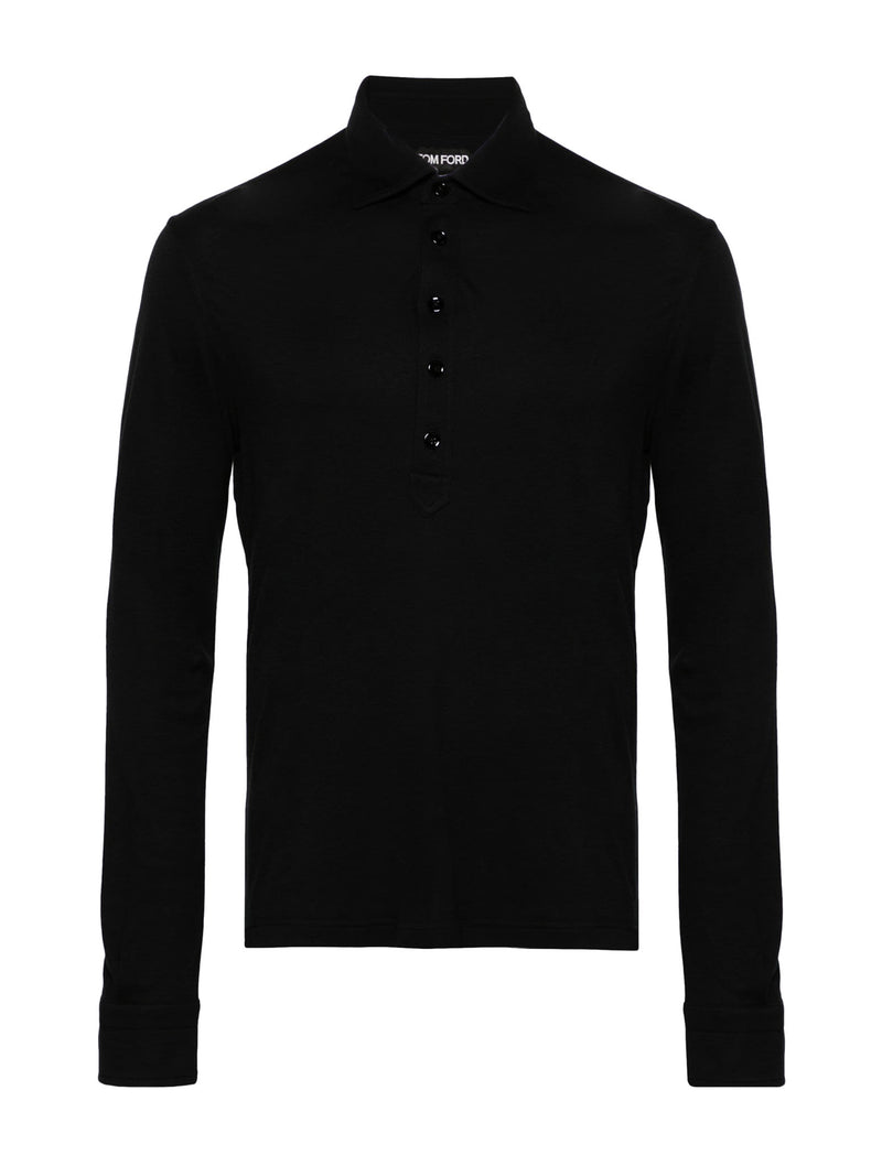 Tom Ford Cut And Sewn Polo Shrt Knitted - Men