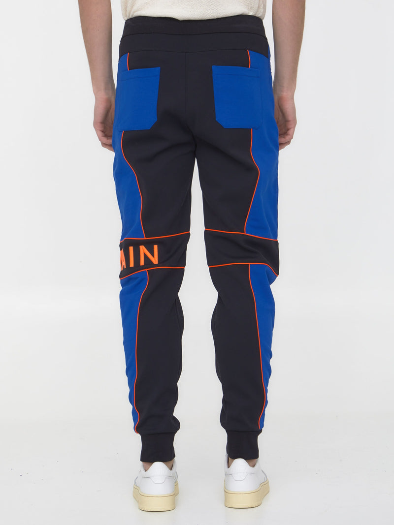 Balmain Track Pants With Logo - Men