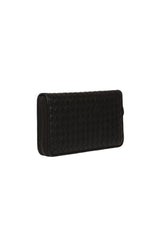 Bottega Veneta Weave Effect Zip-around Wallet - Women