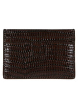 Tom Ford Printed Alligator Classic Credit Card Holder - Men