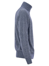Brunello Cucinelli Turtleneck Sweater In Alpaca, Cotton And Wool - Men