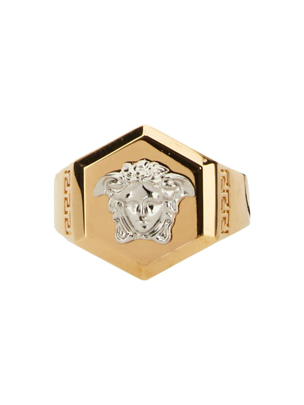 Versace Nuts &amp; Bolts Jellyfish Ring - Men