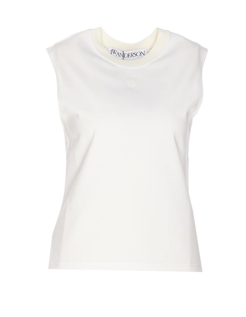 J.W. Anderson Embroidered Jwa Logo Tank Top - Women