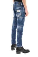 Dsquared2 Medium Mended Rips Wash Tidy Biker Jeans - Men