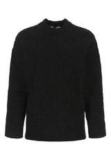 Fendi Monogram Embossed Knit Jumper - Women - Piano Luigi