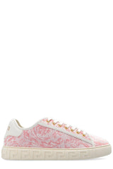 Versace Barocco Greca Lace-up Sneakers - Women