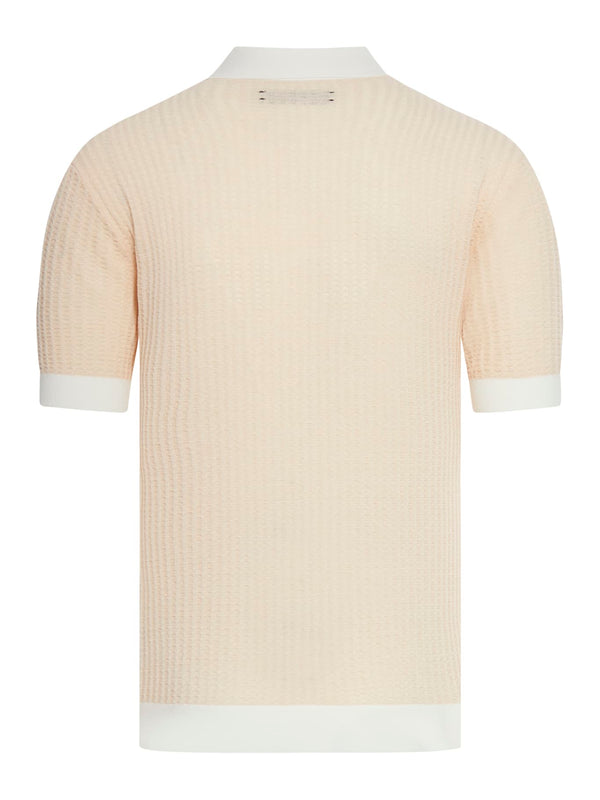 AMIRI Waffle Stitch Polo - Men