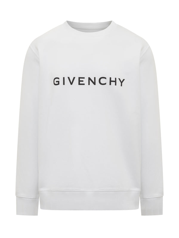 Givenchy Crewneck Sweatshirt With Contrasting Lettering - Men