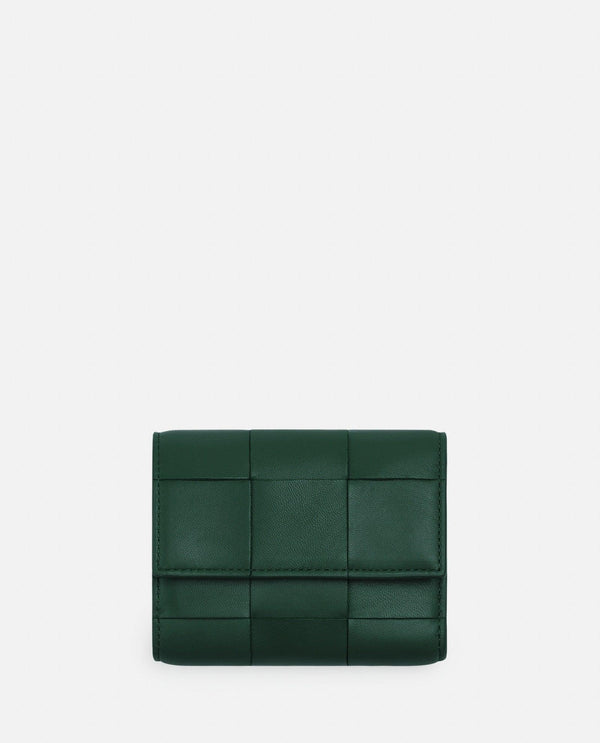 Bottega Veneta Tri-fold Leather Wallet - Women - Piano Luigi