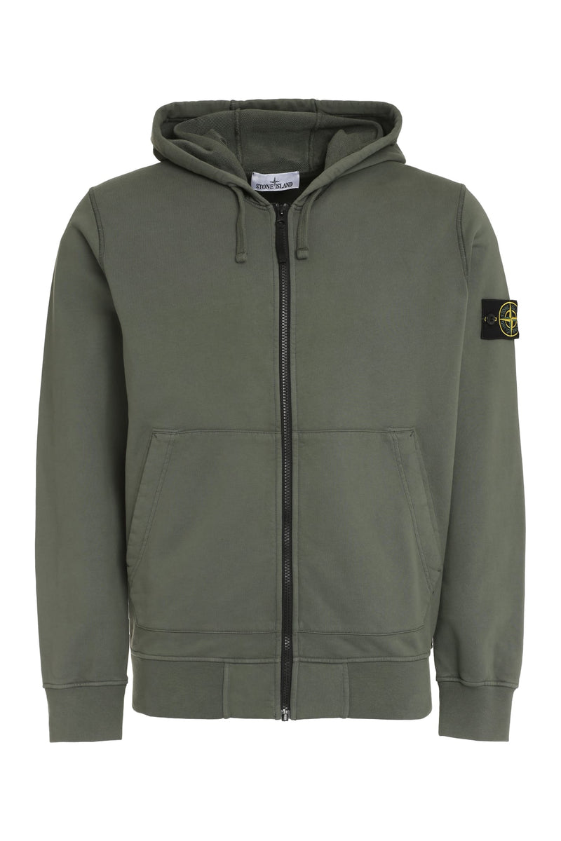 Stone Island Full Zip Hoodie - Men